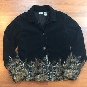 CHICO’S Blazer | Jacket | Size 1 floral print